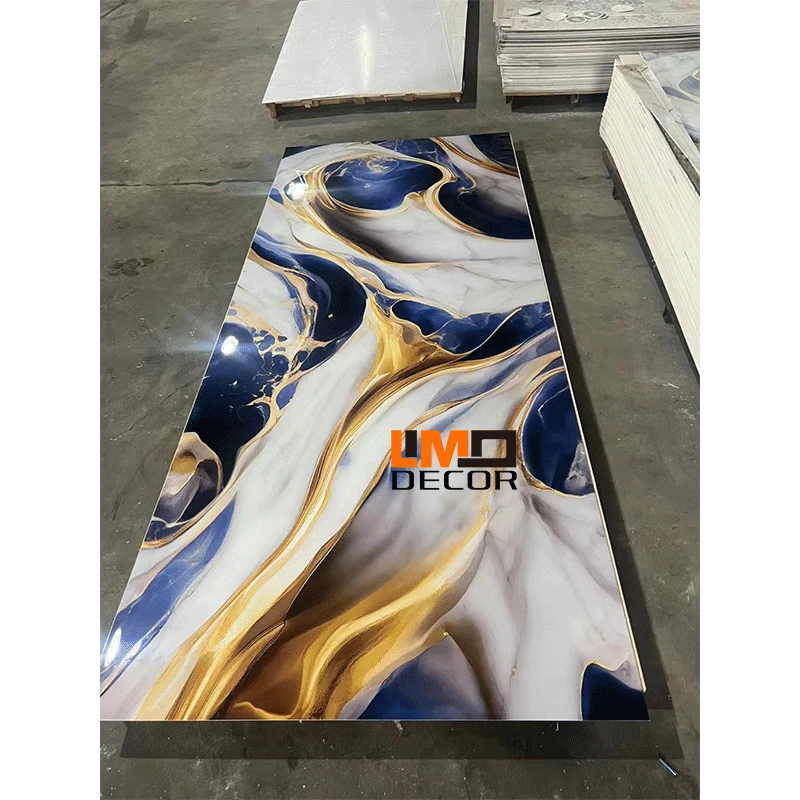 PVC UV Marble Panel Solid PVC UV Marble Panel Solid