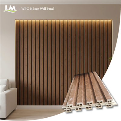 Fabrika Fiyatı WPC Duvar Paneli Yivli 3D Kapalı PVC Ahşap Plastik Kaplama Küresel Distribütörler İçin Dekoratif Pano